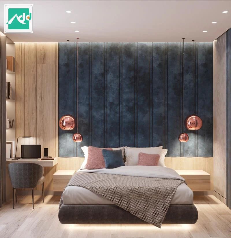 Ý tưởng thiết kế nội thất phòng ngủ hiện đại với đầy đủ chức năng