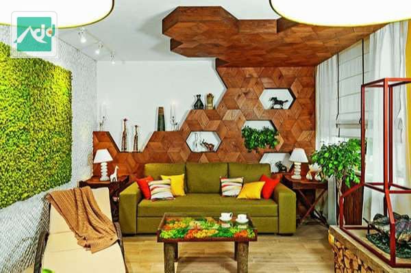Mẫu số 18: Cách trang trí phòng khách bằng đồ gỗ đẹp