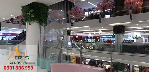 Hiện trạng gian hàng trang sức tại TTTM Giga Mall Thủ Đức