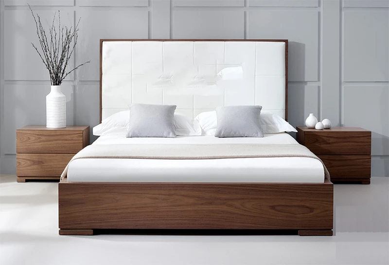 Giường ngủ gỗ công nghiệp hiện đại