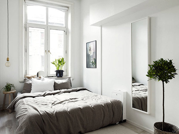 phòng ngủ phong cách Scandinavia