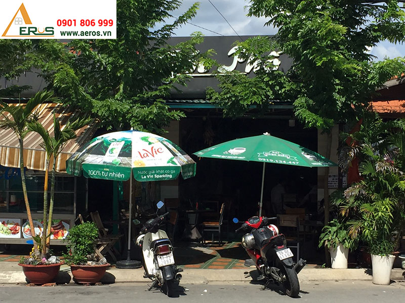 Thiết kế nội thất quán cafe Góc Phố tại quận Tân Phú, TPHCM