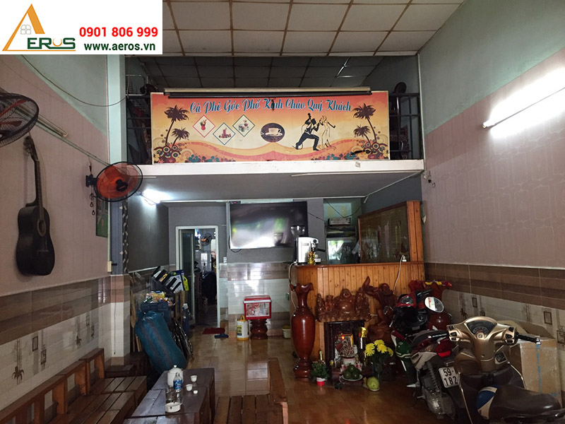 Thiết kế nội thất quán cafe Góc Phố tại quận Tân Phú, TPHCM
