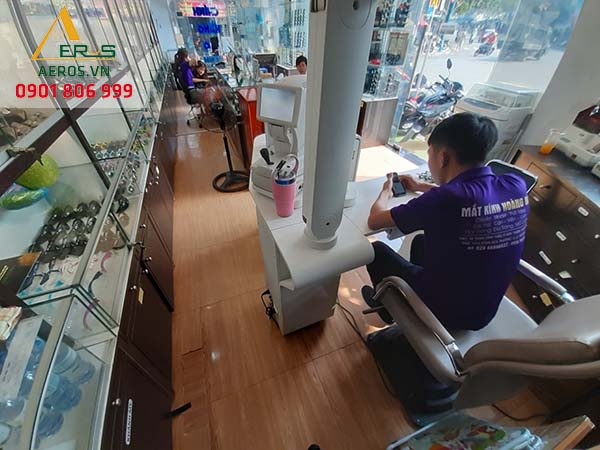 Thiết kế thi công shop mắt kính Hoàng Hà tại Quận Tân Phú