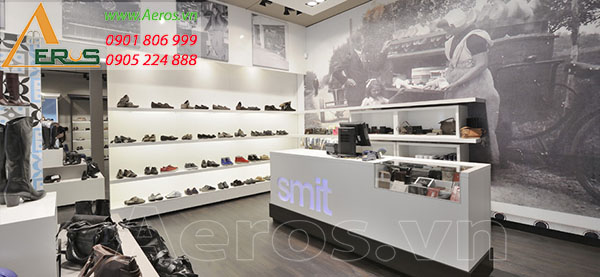 Thiết kế shop giày dép nữ Đẹp tại Tp. hcm