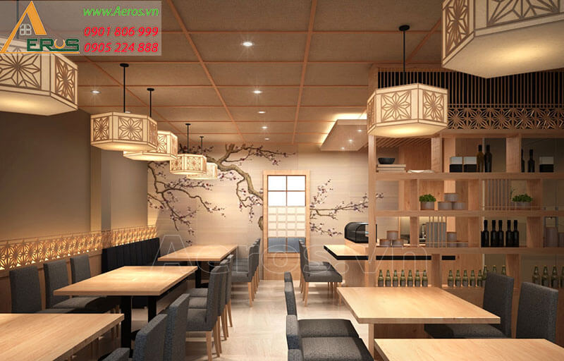 Thiết kế thi công nhà hàng Hồng Hạc Quán