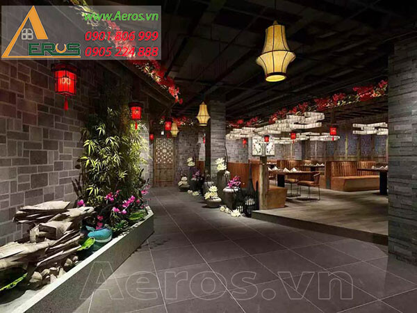 Thiết kế thi công nhà hàng Trung Hoa Goubuli tại quận 5