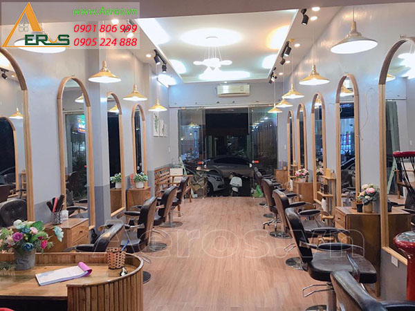 Thiết kế nội thất salon tóc anh Dương tại quận 6 tp.hcm