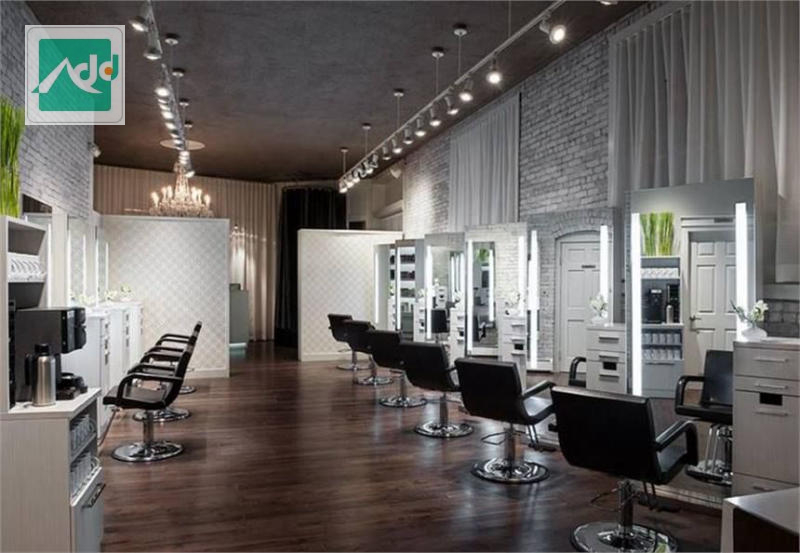 Thiết kế salon tóc - tiệm cắt tóc - tiệm nối mi đẹp