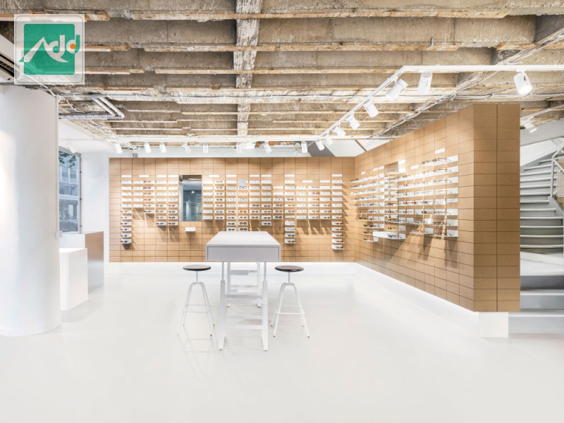 Thiết kế shop mắt kính đẹp - hiện đại - cao cấp - showroom