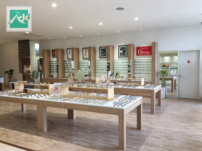 Thiết kế shop mắt kính đẹp - hiện đại - cao cấp - showroom