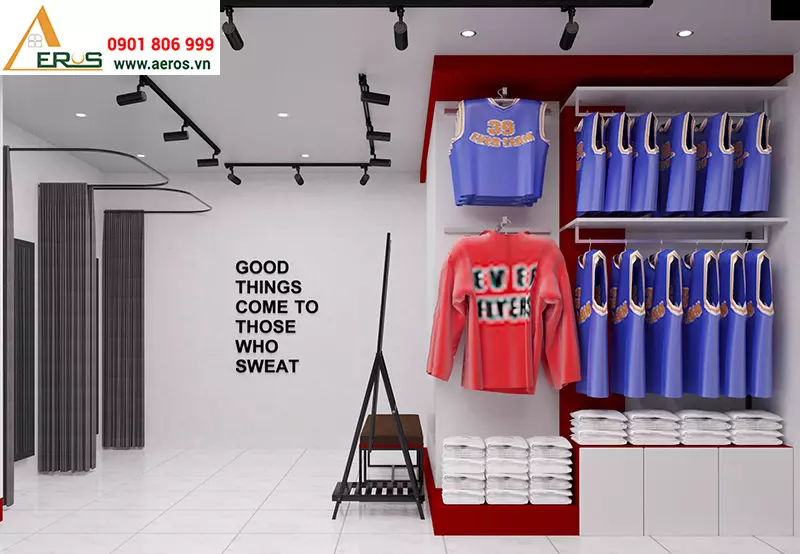 Thiết kế shop thời trang thể thao DoDo Activewear Tân Phú, TPHCM