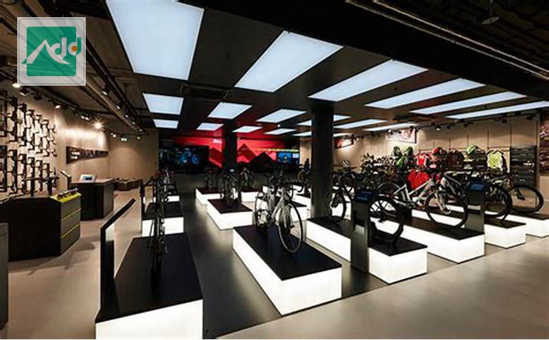 Thiết kế showroom oto - xe máy xe đạp điện
