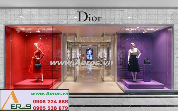 thiết kế showroom thời trang