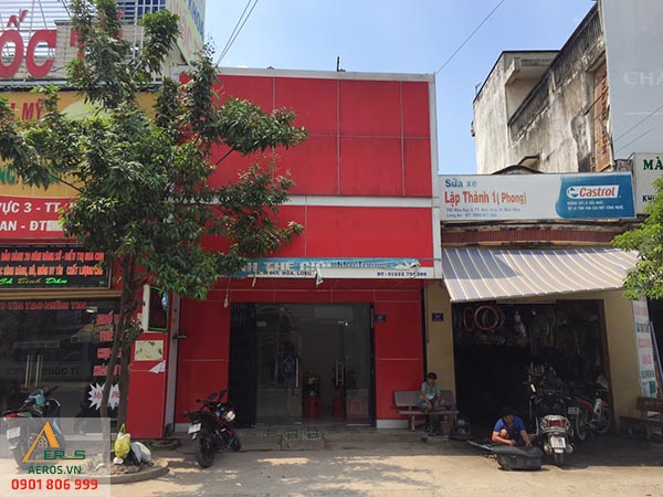 Thiết kế shop giày thể thao Minh Sport tại Long An