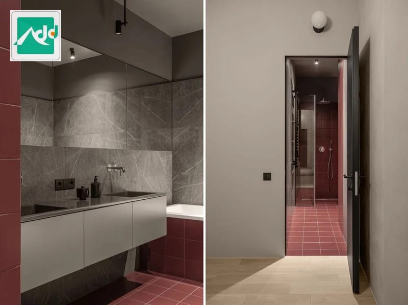 Ý tưởng thiết kế phòng tắm đơn giản và hiện đại
