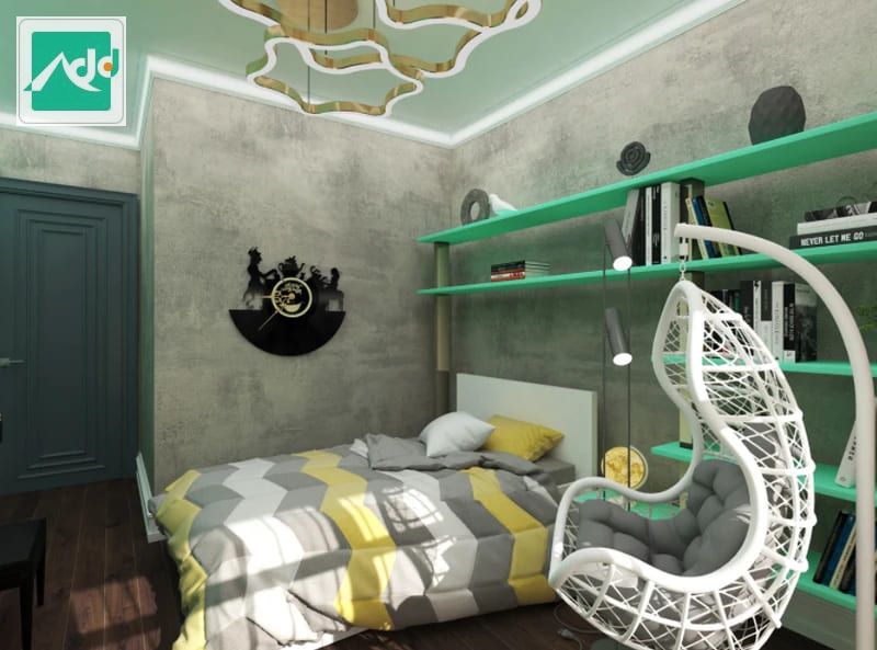 Mẫu thiết kế phòng ngủ dành cho những đứa trẻ của gia chủ